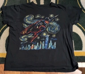 DC Comics Men’s Superman Van Gogh T Shirt XL - Picture 1 of 6