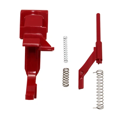 Genuino Dyson DC40 UP16 UP19 Manija de Bote PESTILLO DE BOTÓN DE LIBERACIÓN Rojo Foto 1 de 4