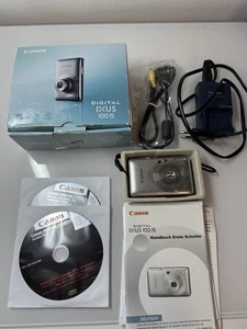 Canon IXUS 100 IS Digitalkamera camera silber - Bild 1 von 12