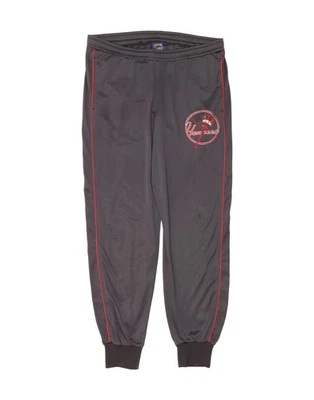 MAJESTIC Mens Cooperstown Graphic Tracksuit Trousers Joggers Medium  Grey DO64 - Image 1 of 4