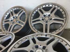 4 orig. AMG Felgen 19 " Mercedes R230 W203 R171 W211 SL65 E63 E55 C55 SLK55  - Picture 1 of 7