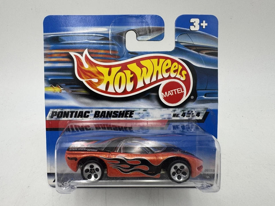 DIE CAST 1/64 "  PONTIAC BANSHEE 4/4 " HOT WHEELS - Immagine 1 di 1