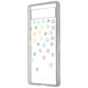 Kate Spade Protective Hardshell Case for Pixel 6a - Scattered Flowers/Iridescent - Picture 1 of 3
