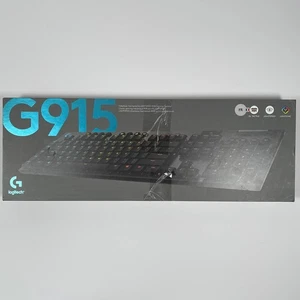 Logitech G915 LIGHTSPEED RGB Mechanical Gaming Keyboard, Low Profile Switches - Afbeelding 1 van 8