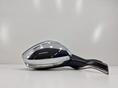 Specchietto Retrovisore DX Destro Peugeot 208 2008 2012 Usato Originale 11 Fili - Immagine 1 di 4