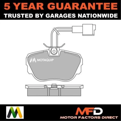 Brake Pads Set Front Motaquip Fits BMW 3 Series 1982-1994 - Image 1 of 4