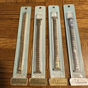 Lot of 4 In Pkg Bellavance Ladies Watchbands - Picture 1 of 9