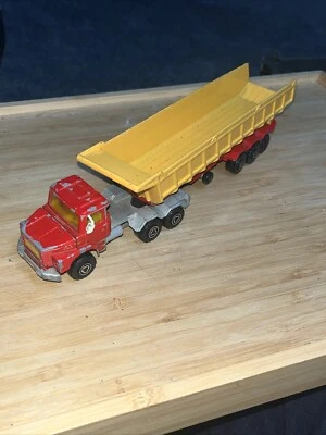USED majorette, camion scania p140 con cassone. SCALA 1/60 #105 - Image 1 of 4