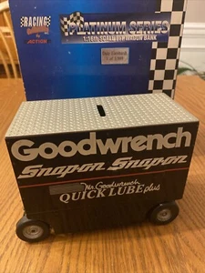 Dale Earnhardt Sr #3 Goodwrench Action Platinum 1:16 Pit Wagon Bank - Picture 1 of 11
