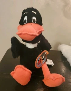 Plush Looney Tunes Daffy Duck Stuffed Animal Warner Bros Mighty Star with tag - Picture 1 of 7