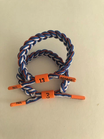 NBA PLAYERS Braided Shoestring Adjustable Bracelet Jordan,Kobe,Curry,Irving Cover