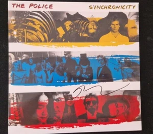 Sting Signed Synchronicity Vinyl The Police - Picture 1 of 2