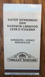 TROLLEY CAR: TROLLEY STATION TAVERN (SARASOTA, VENICE & BRADENTON, FLORIDA) -E25 - Picture 1 of 1