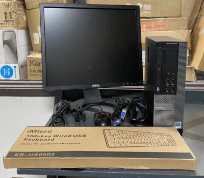 Dell OptiPlex/ Monitor/ Keyboard And Mouse Bundle - Image 1 of 4