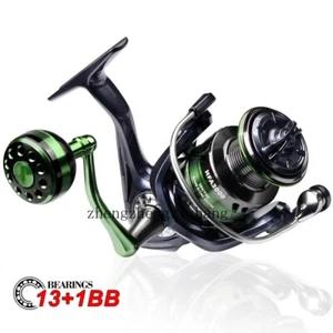 Spinning Reels 8kg Max Drag Fishing Reel 5.2:1 Gear Ratio Reels For Fishing Tool - Picture 1 of 21
