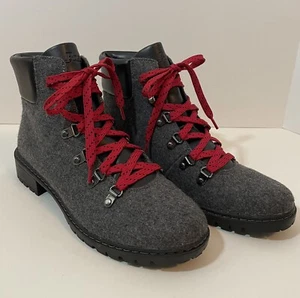 Bass Damen Schnür Wanderschuhe grau-aubrey Größe 8,5 neu ohne Etikett  - Bild 1 von 6