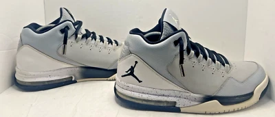 Nike Mens Jordan Flight Origin 2 Shoes White/ Wolf Gray 705155-003 Men’s Size 10 - Image 1 of 4