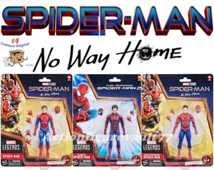 Marvel Legends SPIDER-MAN No Way Home TOM Holland ANDREW Garfield TOBEY Maguire - Picture 1 of 4