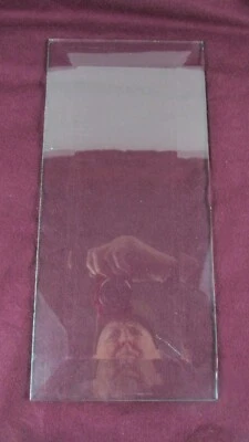 Panel de vidrio biselado vintage de puerta pintura decoración grabado decoración Foto 1 de 2