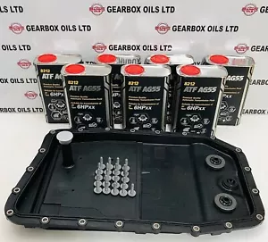 RANGE ROVER SPORT l322 6 SPEED ZF AUTOMATIC GEARBOX SUMP PAN FILTER OIL 7L KIT - Picture 1 of 9