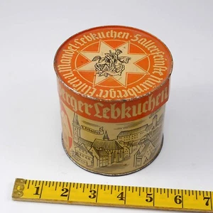VTG Haeberlein Metzger Germany - Nurnberg Joris and the Dragon Design tin Can - Picture 1 of 14