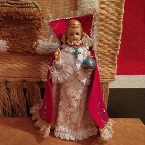 "Vestido Rojo Infantil de Praga - Niño Jesús Praga 12""" - Imagen 1 de 10