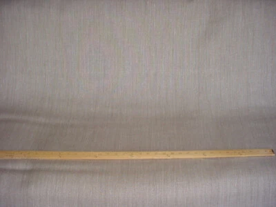1-3/8Y Clarence House 34354 Belgian Linen Basketweave Drapery Upholstery Fabric - Image 1 of 4