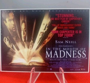 Tarjeta coleccionable creada a medida In The Mouth Of Madness Sam Neil John Carpenter - Imagen 1 de 3