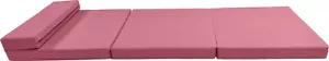 Tumbona Portátil Shikibuton, Camas de Espuma Abatible, Alfombrilla Cojín 83 x 27 x 3, Rosa - Imagen 1 de 7