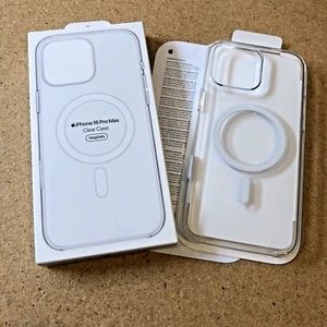 Coque rigide MagSafe authentique Apple iPhone 16 Pro Max transparente A3246 MA7F4ZM/A - Photo 1 sur 9
