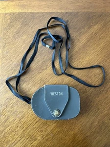 Medidor de exposición universal Weston Master III estuche de cuero cable vintage años 50 - Imagen 1 de 11