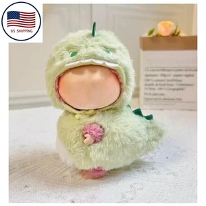 For LAFUFU The Monsters Plush Doll Replacing Green Dinosaur Clothes No Toys - Picture 1 of 8