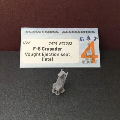 F-8 Crusader  Vought Ejection seat  (late) Cat4 R72002 skala 1/72 - Immagine 1 di 3