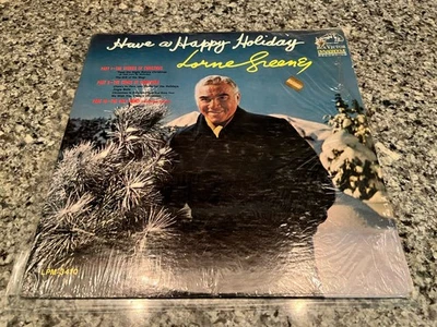 LORNE GREENE - HAVE A HAPPY HOLIDAY LP (1965) RCA Victor LSP 3410 CHRISTMAS - Image 1 of 4