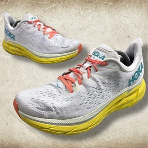 Hoka One One Clifton 8 Laufschuhe Herren Größe 11 2E gepolsterte Komfortschuhe - Bild 1 von 13