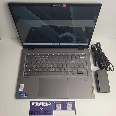 Lenovo Ideapad Flex 5i Chromebook Plus Touchscreen 2-in-1 13th Gen i3 8GB Ram - Image 1 of 4