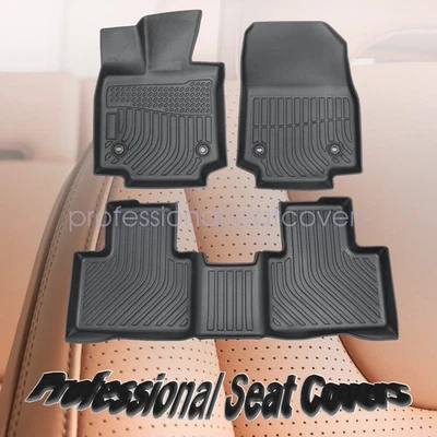 Alfombrillas TPE para 2023-2025 Lexus RX350 RX450h RX500H fila delantera-trasera nuevas negras Foto 1 de 4