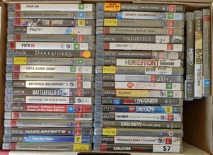 41 x Playstation 3 Ps3 Mixed Titles Video Game Bundle Bulk Lot PAL Sony - Picture 1 of 4