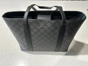 Damenhandtasche Nine West Verni dunkelgrau und schwarz - Bild 1 von 7