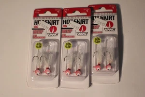 6 GONNA CALDA MASCHERE ULTRA GLOW WALLEYE PANFISH 1/16 OZ ROSA - Foto 1 di 1