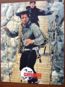SYLVESTER STALLONE 1993 PHOTO EXPLOITATION CLIFFHANGER 21X27CM - Picture 1 of 1