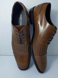 NEW Kenneth Cole New York Brown Oxford Ticket Home Men's Size 10 M - Bild 1 von 7