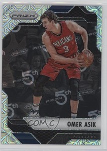 2016-17 Panini Prizm 5th Anniversary Mojo Prizm /25 Omer Asik #195
