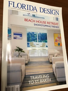 Florida Design Magazine 2007 vol. 17#1 - St. Barth -very nice condition. - Picture 1 of 3