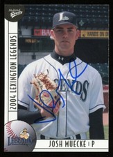2004 Lexington Legends JOSH MUECKE Signed Card autograph AUTO ASTROS