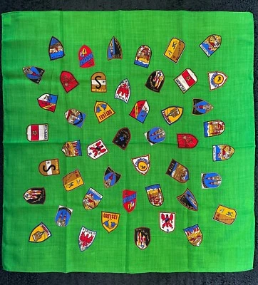 Cachecol de viagem vintage - Imagem 1 de 4