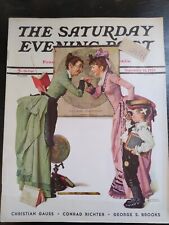 Saturday Evening Post-Rockwell-Sept 14, 1935-Full Magazine - EX Condition
