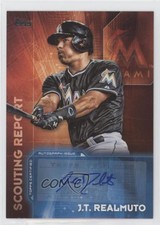 2016 Topps Scouting Report Auto JT Realmuto #SRA-JR Auto