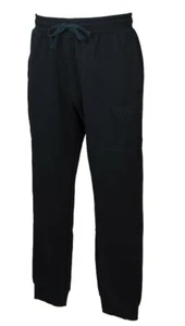 EMPORIO ARMANI men's long trousers in winter fleece with pockets and cuffs leisu - Picture 1 of 5