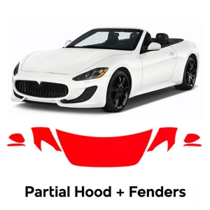Hood Precut PPF Paint Protection Film For Maserati Gran Turismo 2013-2017 - Picture 1 of 8